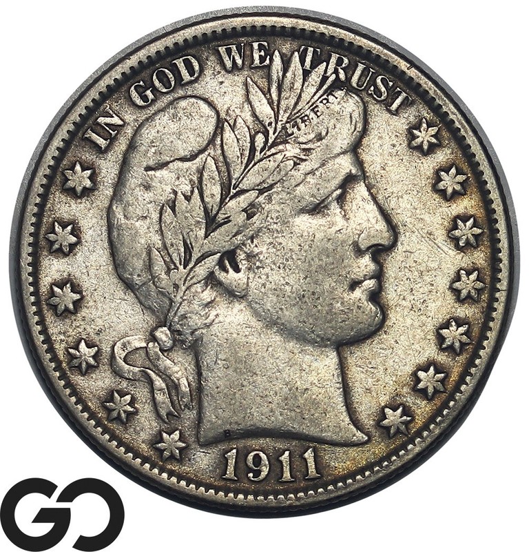 1911-S Barber Half Dollar, Key San Francisco Date, Choice XF++/AU