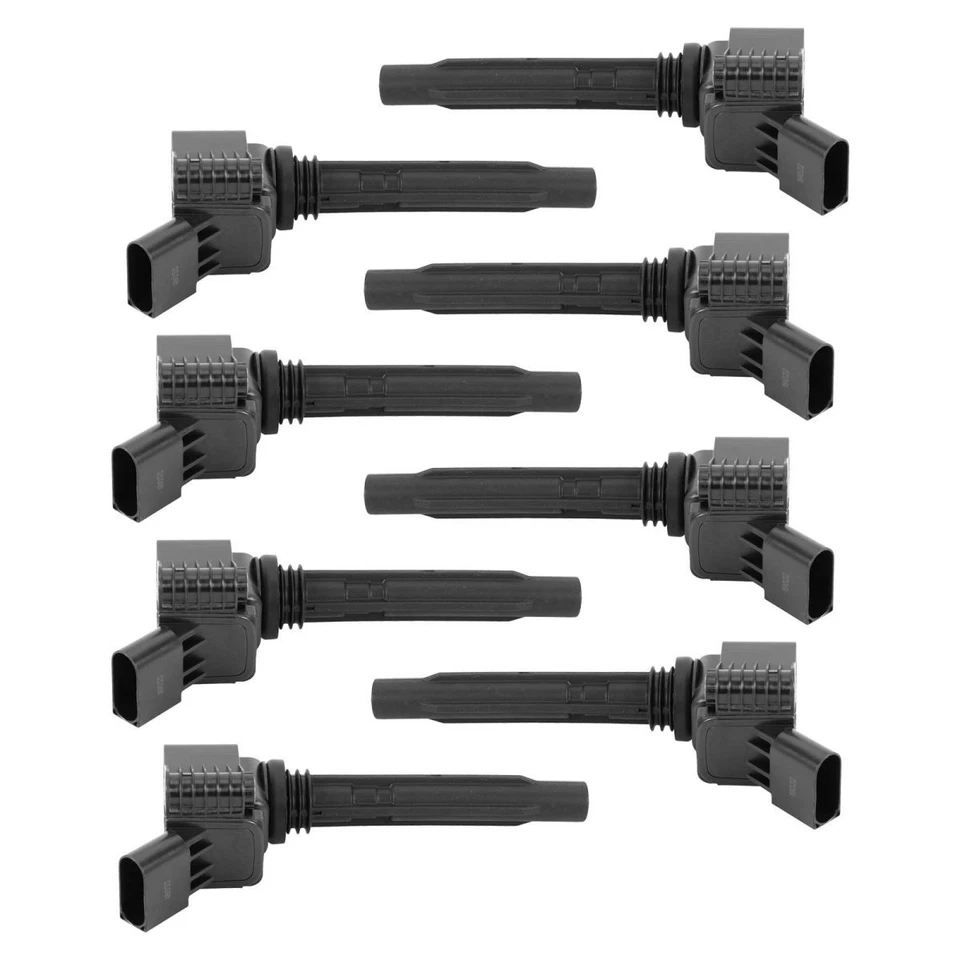 TRQ Ignition Coil Set Fits 2019-2020 Audi A8 Quattro 2020-2021 S8 SQ7 - Image 2 of 4