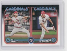2024 Topps Update Kyle Leahy / Chris Roycroft RC #US189 Cardinals