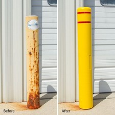 7" Diameter Guardian Safety Bollard Covers for 6.5" Diameter Bollards