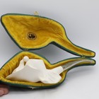 Signed Ismet Bekler CAO Turkish Meerschaum Unsmoked Pipe – Circus Seal w/ Case — photo 1
