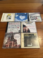 7 x Klassik Musik CD Tschaikowsky Georg Friedrich H&auml;ndel Verdi Strauss