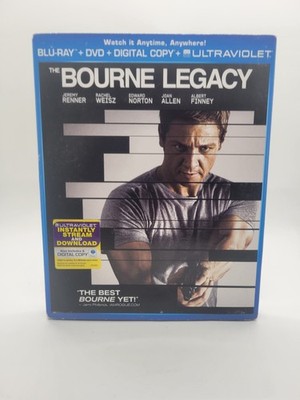 The Bourne Legacy (Blu-ray/DVD, 2012, 3-Disc Set, Includes Digital Copy... New 
