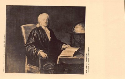 Sir Isaac Newton Menschen Postkarte (133)