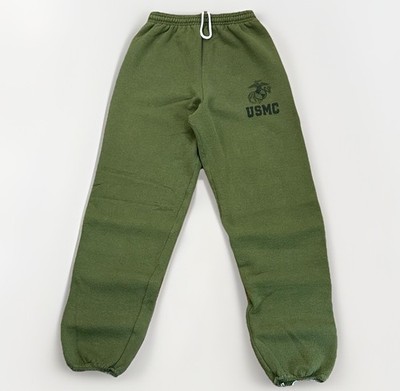 Vintage United States Marine Corps USMC Physical Training PT Sweatpants Sz Small