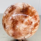 Natural Red Glue Flower Quartz Sphere Crystal Ball Healing 6900G — photo 3