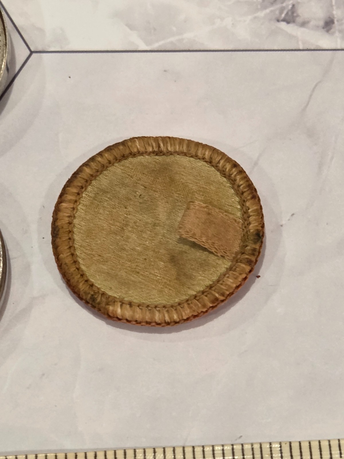 VTG  Woodbury's 1952 Compact Rouge Blush Makeup Intact Mirror Retro MCM