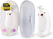 Baby Nail File Electric, Gentle Rechargeable Nail Trimmer, Baby Nail Clippers Gr