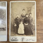 Lot of 2 Sepia Original Cabinet Card Portrait Photos Harry & F.F. Fuller — photo 2