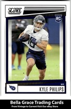 2022 Score #393 Kyle Philips Tennessee Titans Rookie NFL Football