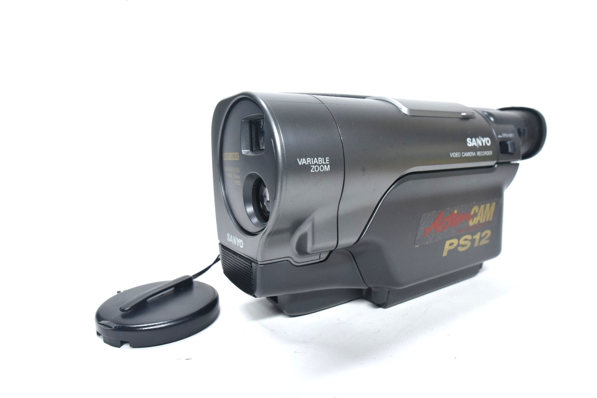 Sanyo VM-PS12 8mm Cassette Film Camcorder Video Camera Untested