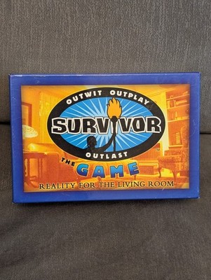 Survivor The Game Outwit Outplay Outlast 2003 5 Players 8+ 