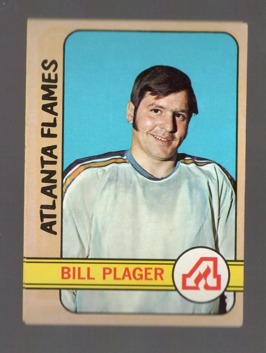 1972-73 Topps Bill Plager Atlanta Flames #12 Near Mint or Better