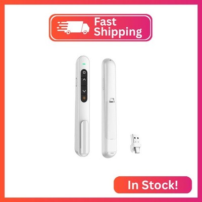 QUI Presentation Clicker with Volume Control, Wireless Presenter Remote