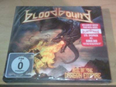 Bloodbound - Rise Of The Dragon Empire  LIMITED EDITION CD+DVD  NEU   (2019)