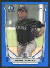 2014 Bowman Chrome Prospects Blue Refractors #BCP23 Daniel Winkler /250 1082