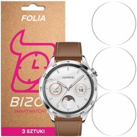 3X Schutzfolie FüR Huawei Watch Gt 4 46 Mm Bizon Displayschutzfolie Folie Film