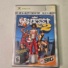 2004 NBA Street Vol. 2 Platinum Hits Microsoft Xbox Video Game Complete CIB 