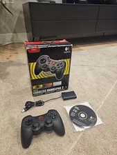 Logitech Cordless Rumblepad 2 PC - Mint Condition - Complete in Box (CIB)