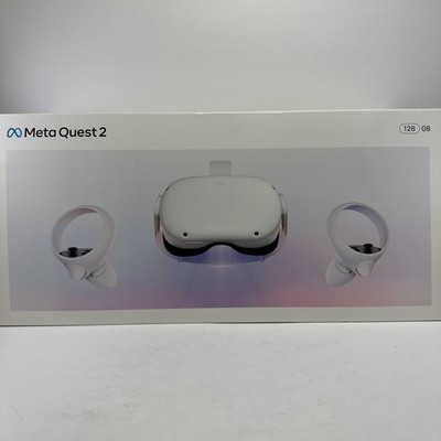 Meta Quest 2 VR Headset 128GB In Box - with Controllers Authentic Tested Works!