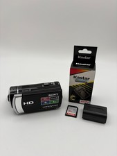 Sony Handycam HDR-CX210 High Definition Camcorder Black w/ 8GB Flash Memory