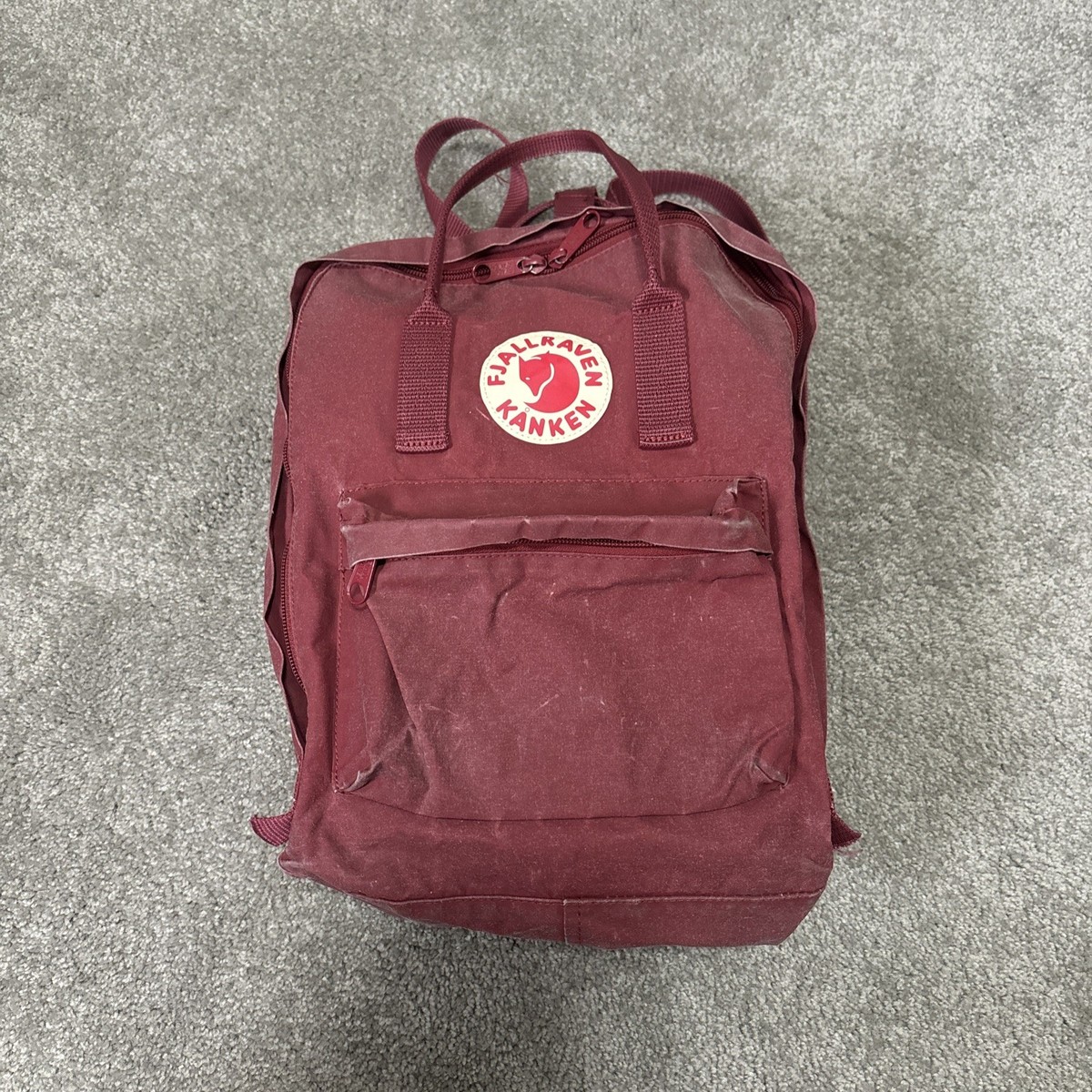 Fjallraven KANKEN Classic Backpack Laptop Book Bag 23510 Red