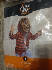 New Kids Werewolf Shirt  Mask Small Ages 3 