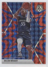 2019-20 Panini Mosaic Reactive Blue Prizm Delon Wright #94 00jz