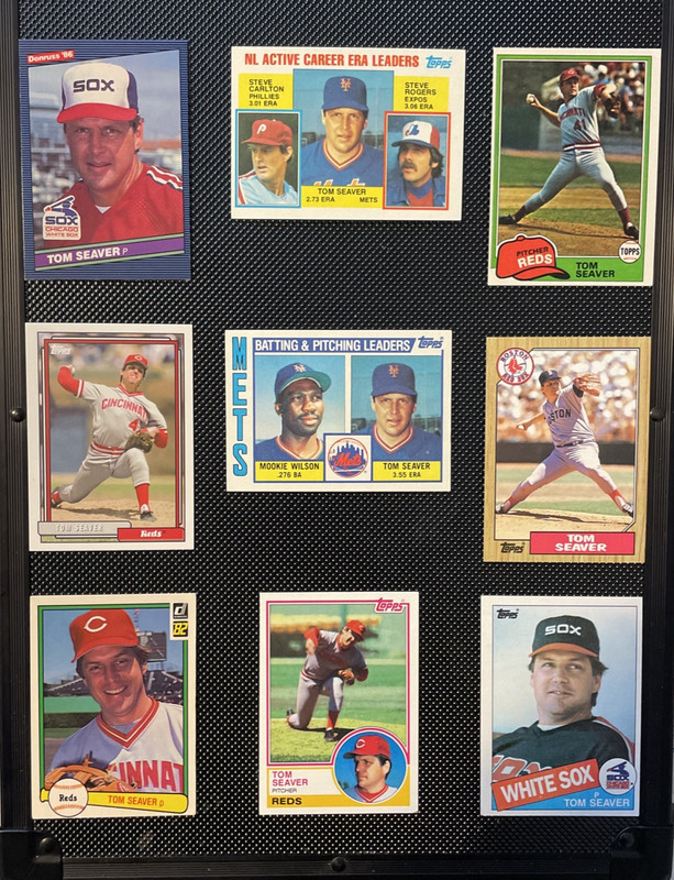 Vintage Tom Seaver Lot Mixed Years NM-NM Or Better
