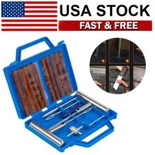 23pcs Tire Repair Kit DIY Flat Tire Repair Car Truck Motorcycle Home Plug Patch