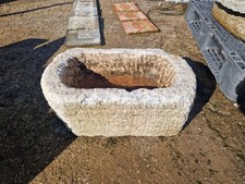 ANTICA VASCA - FIORIERA - LAVANDINO IN PIETRA CAMPANA