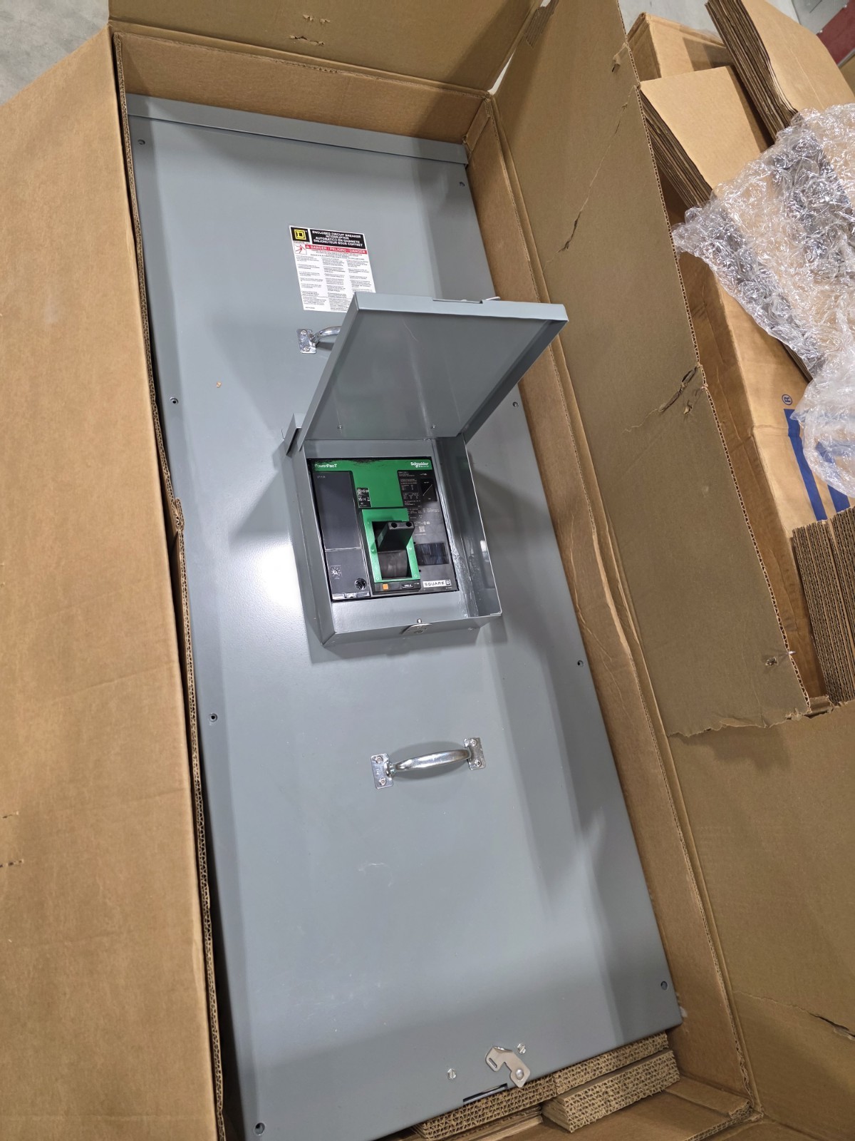 Square D P1200R PGP PGL36100 circuit breaker 1000 amp 1200 Enclosure 3R 