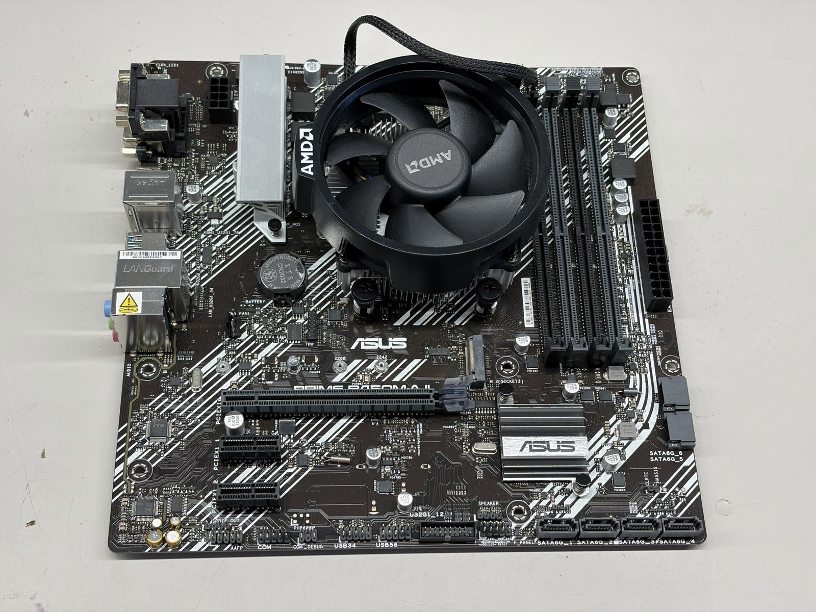 ASUS PRIME B450M-A II AMD B450 Socket AM4 micro ATX