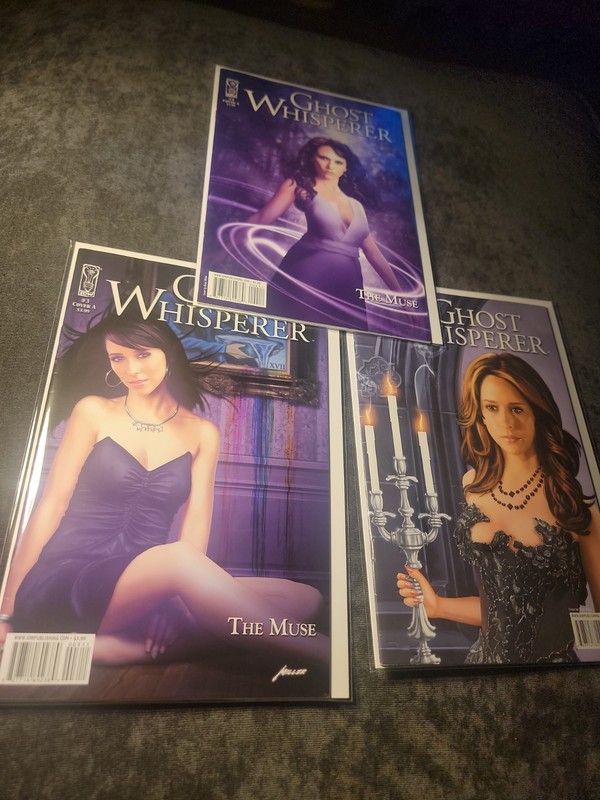 Ghost Whisperer Comic Book Lot The Muse IDW Comics 2009 Ghost Whisperer TV Show