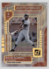 2025 Panini Donruss Debut Dominance Willie McCovey #7 HOF 1co7