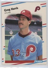 1988 Fleer Update Greg Harris #U-109 12ps