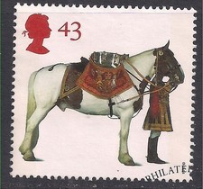 GB 1997 QE2 43p All the Queens Horses Blues & Royals Horse SG 1991 Ex FDC (F1580