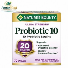 Nature's Bounty Ultra Strength Probiotic 10, 70 Capsules