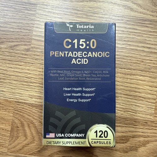 Fatty15 Pure C15:0 Pentadecanoic Acid Supplement - 3 Sachets (90 Capsules Total), 400mg Per Capsule