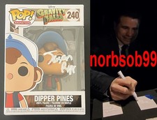JASON RITTER SIGNED GRAVITY FALLS DIPPER PINES FUNKO w/EXACT PROOF & BECKETT COA