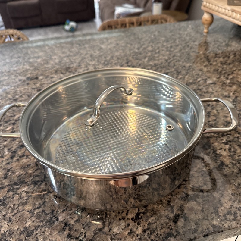 Crofton 2020 Cookware Fry and Serve Stainless Steel Pan 11” With LID