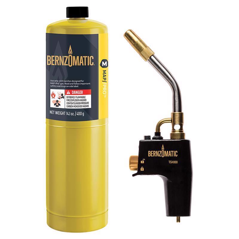 BernzOmatic Ts4000kc Trigger Start Torch Tool Kit Plumbing Craft 