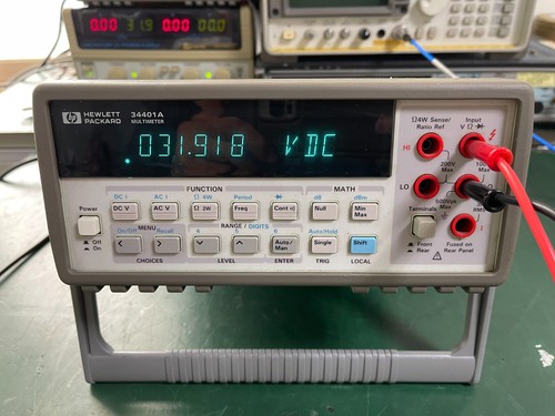 HP Agilent 34401A Multimetro 6 1/2 cifre _7539 - Foto 8 di 17