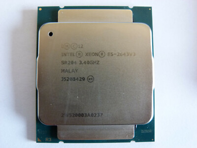 Intel Xeon E5-2643 V3 - 3,4 GHz Six-Core 20MB CPU ; Prozessor ; SR204 ; LGA2011