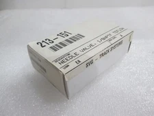 Cole Palmer, TVLV-010003, Needle Valve, 1/8NPTF, Teflon, New