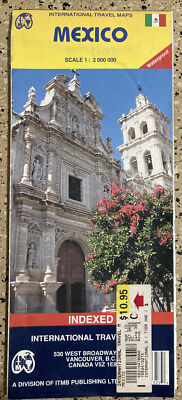 MEXICO INTERNATION ITMB 1:2,000,000 SCALE TRAVEL ROAD MAP