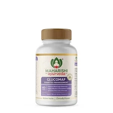 3 X Maharishi Ayurveda Glucomap 60 Tablets | 180 Tabs (3 X 60) Free Shipping