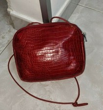 Borsa Furla Made in Italy Vintage Handbag Bourse Vera Pelle Pochette
