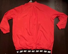 NIKE Unisex ADVANCE BOMBER JACKET SIZE XL 829725 Orange Red     Rare Hip-Hop