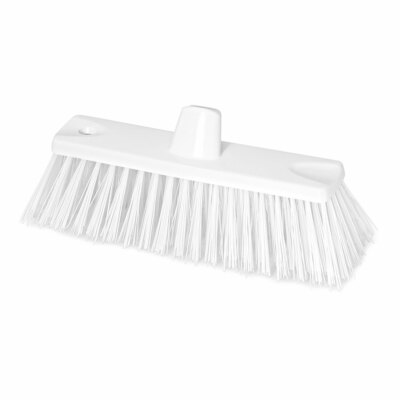 Nölle HACCP Grobbesen extra hart 1,0 mm PBT weiß 30 cm Hygiene Stubenbesen Besen